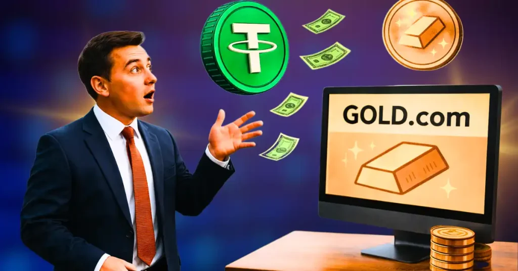 Tether Invests $150 Million in Gold.com to Expand Digital Gold Access