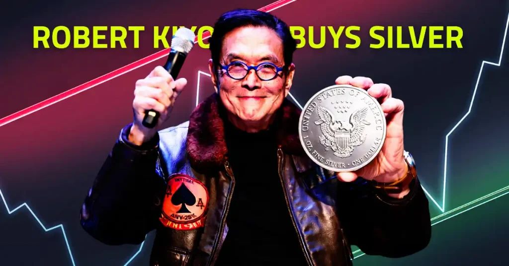 Robert Kiyosaki Buys Silver Eagles as Market Cools After Rally