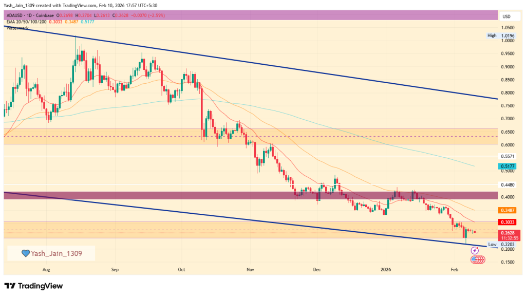 ADA price February outlook