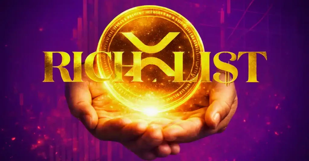 XRP Rich List Update 2,200 XRP Now Enough to Enter Top 10% of Wallets