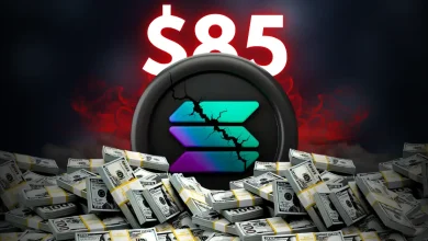 Solana (SOL) Price Struggles at $85 as Network Activity Cools Is $80 at Risk