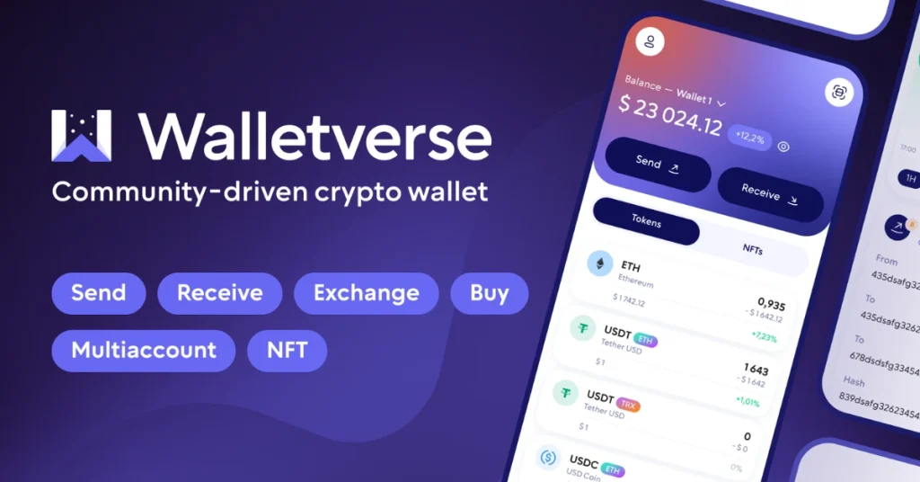 Walletverse Launches 1inch Swaps In-App, Unlocking Aggregated Liquidity, Better Execution, and Cross-Chain Exchanges