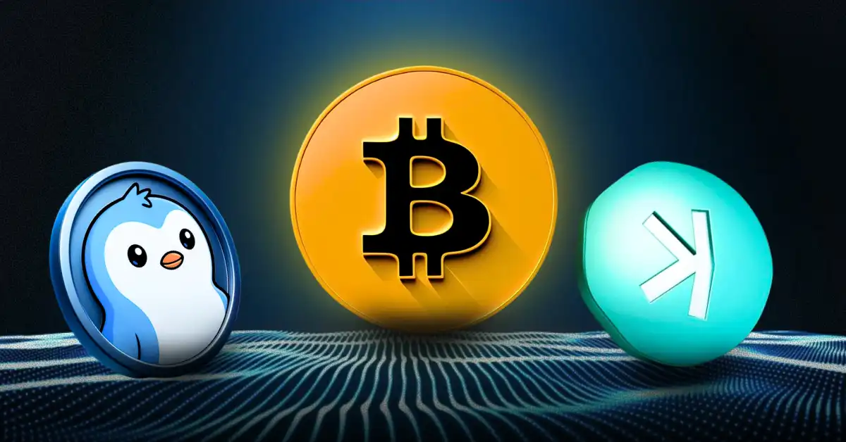 Top 3 Trending Crypto On Coinpedia Markets Bitcoin, Kaspa, Pengu