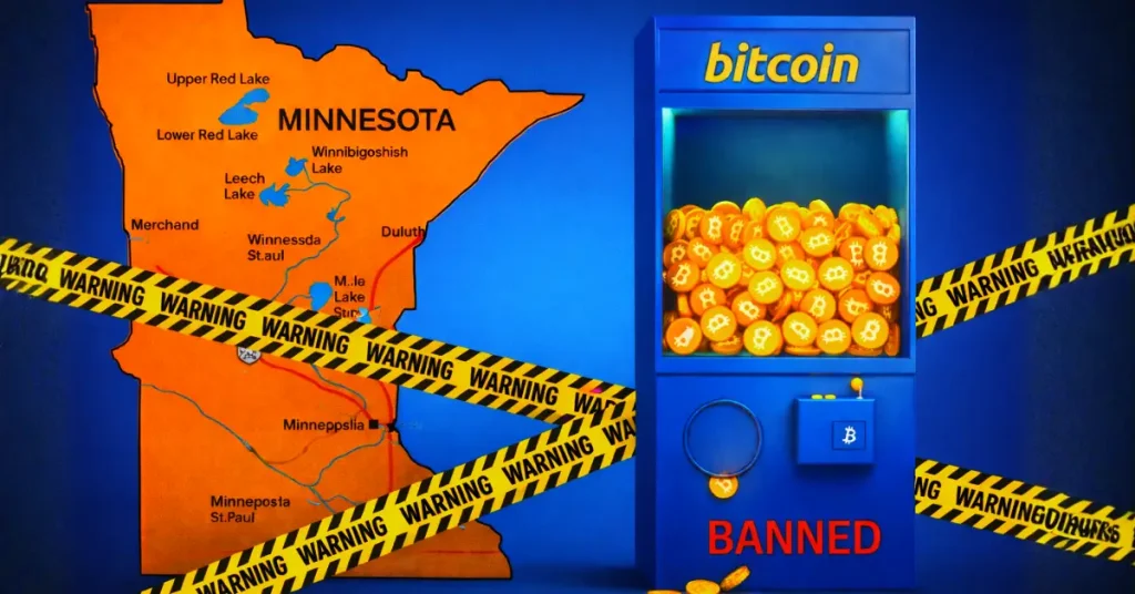 Are Bitcoin ATMs Being Banned Minnesota Bill Targets 350 Kiosks After $333M Fraud Crisis