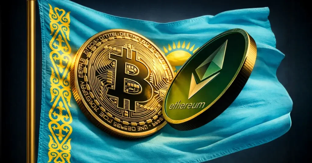 Kazakhstan Central Bank Plans $350M Crypto Investment In BTC, ETH