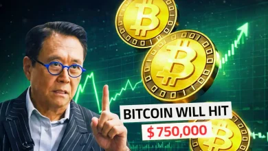 “Bitcoin Will Hit $ 750,000 a Coin a Year After the Crash,” says Robert Kiyosaki