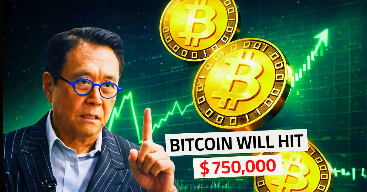 “Bitcoin Will Hit $ 750,000 a Coin a Year After the Crash,” says Robert Kiyosaki
