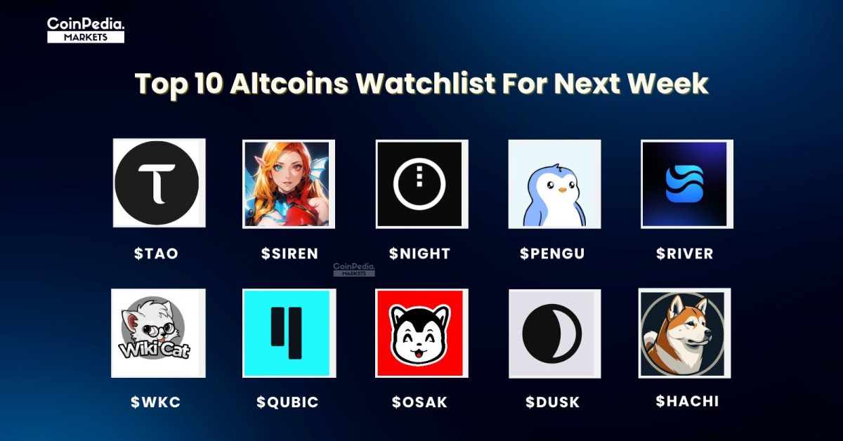 CP Markets Crypto Watchlist