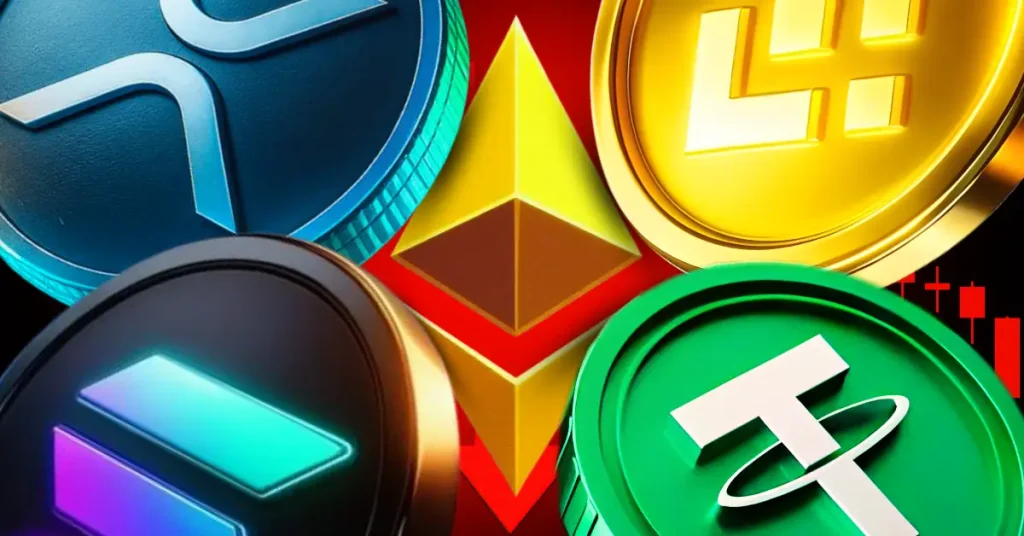 Ethereum May Lose Its #2 Spot in 2026 Can USDT, XRP, BNB, or SOL Take It (1)
