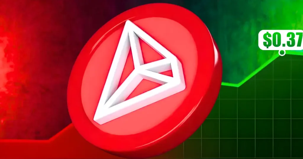 TRON Defies Crowd Doubt as TRX Climbs Back Above $0.35