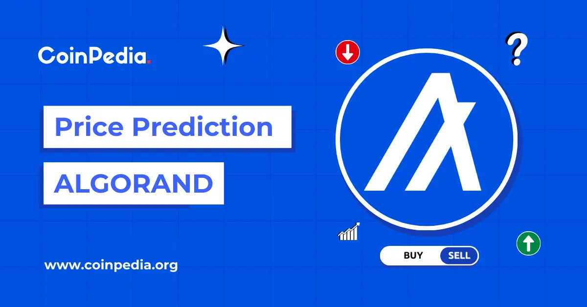 coinpedia.org - Shubham Vishwakarma - Algorand (ALGO) Price Prediction 2026, 2027-2030