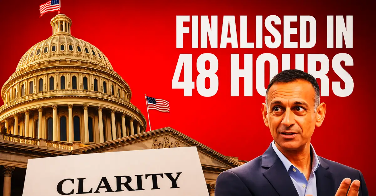 CLARITY Act Bill May Be Finalised in 48 Hours, Says Coinbase CLO