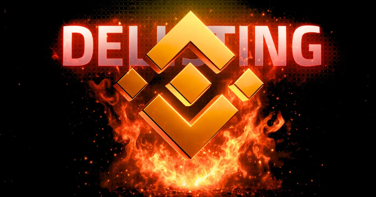 Binance Delisting Alert: 6 Altcoins Set to Be Removed on April 23, Here’s The List