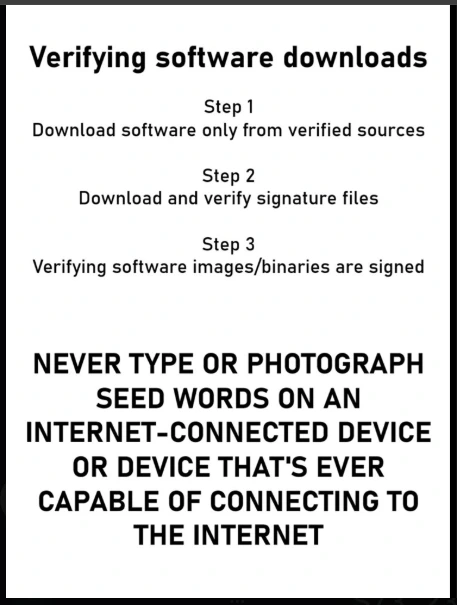 Crypto wallet theft preventive measures