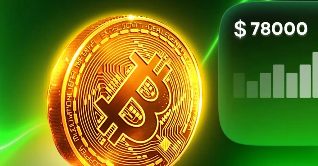 Bitcoin Eyes $78,000 Resistance—Will the BTC Price Rise Above the October Bearish Trend