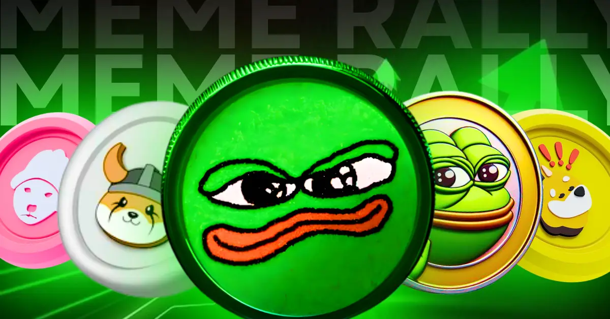 Memecoin Rally Builds: PEPE, FLOKI, BONK, WIF and BOME Near Key Breakout Zones