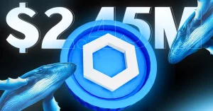 Chainlink Records $2.45M Outflows as LINK Holds Key Support Breakout Ahead