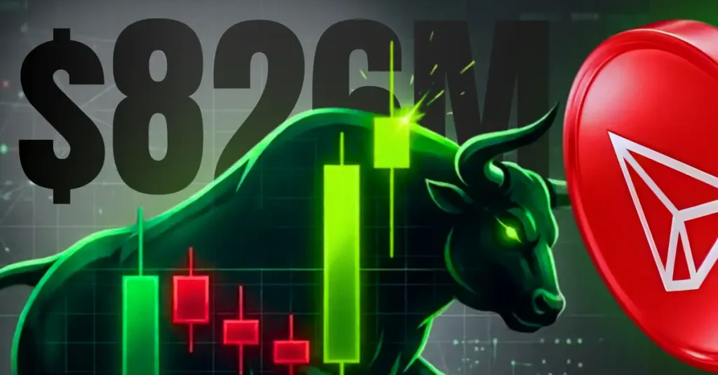 Tron Price Outlook Can $826M Growth Push TRX Price Higher