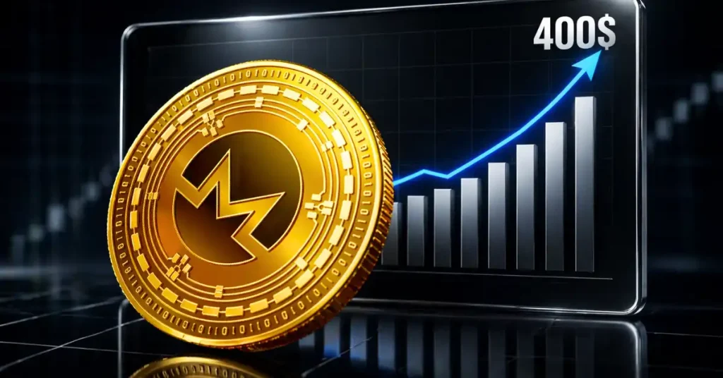 Monero Price Analysis XMR Presses $400 Resistance – Breakout Setup Building