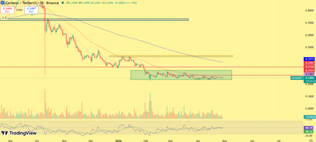 Cardano price prediction