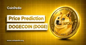 3D Dogecoin (DOGE) price prediction chart showing the potential $1 price target - Coinpedia Analysis