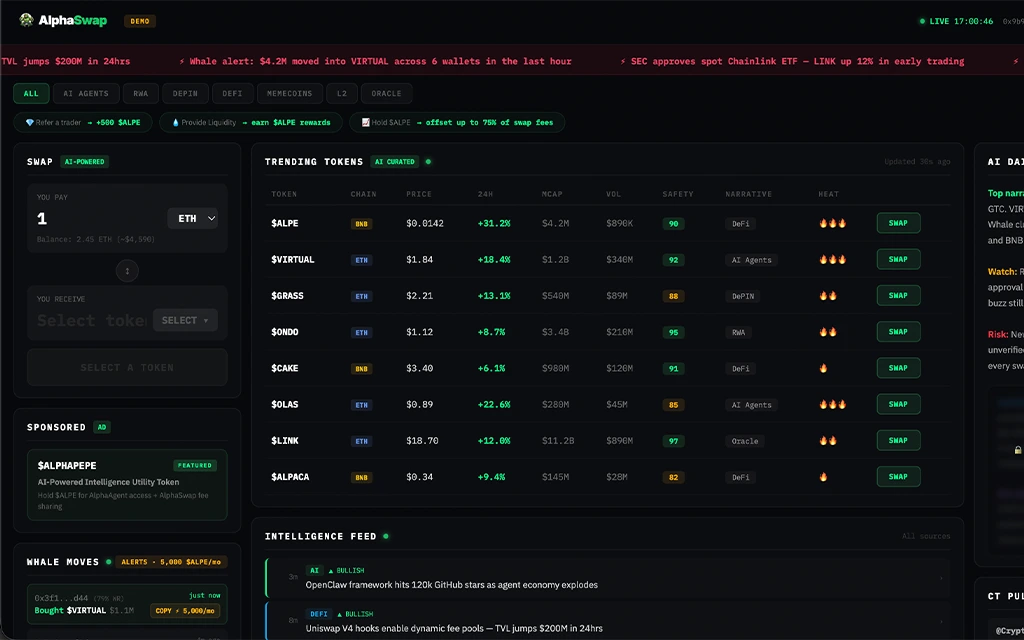alphaswap
