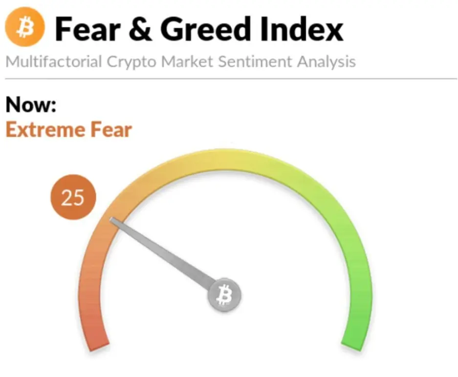 Crypto fear and greed index