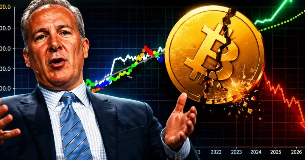 Peter Schiff Predicts USDT Could Overtake Bitcoin