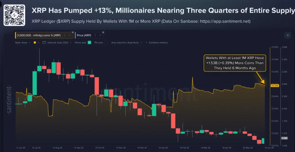 XRP whale data