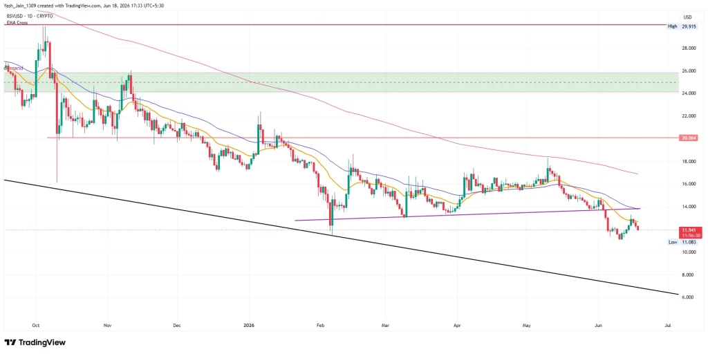 Bitcoin SV (BSV) Price Prediction June 2026