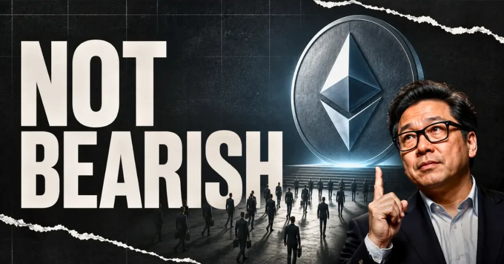 Tom Lee Explains Why Ethereum’s Price Crash Is Not a Bearish Signal