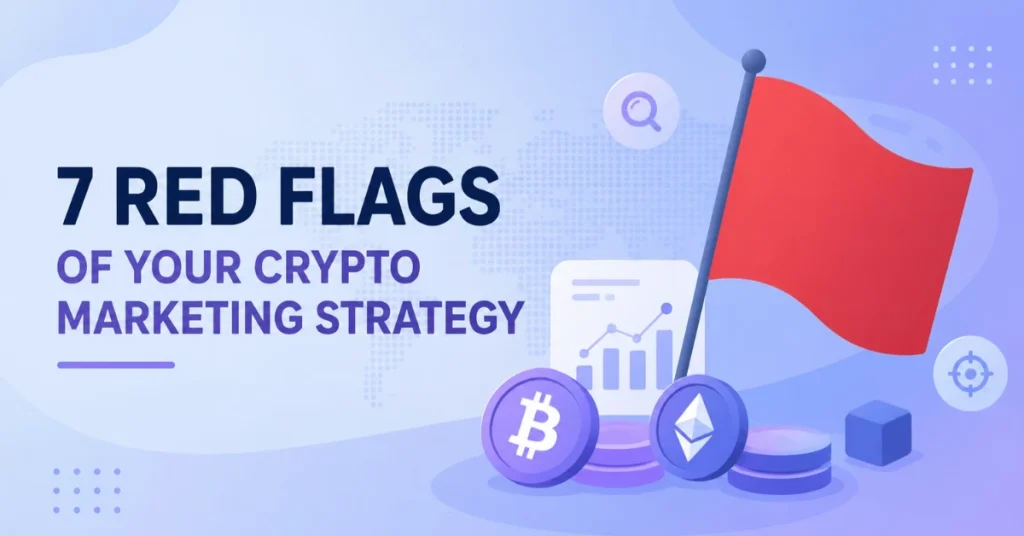 Perfect Crypto Marketing Strategy: 7 Red Flags We Spot in Every Campaign