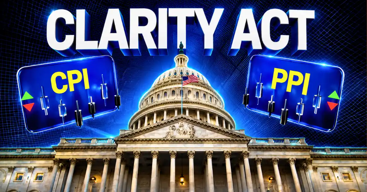 Key Economic Indicators to Watch This Week: CPI, PPI & CLARITY Act in Focus