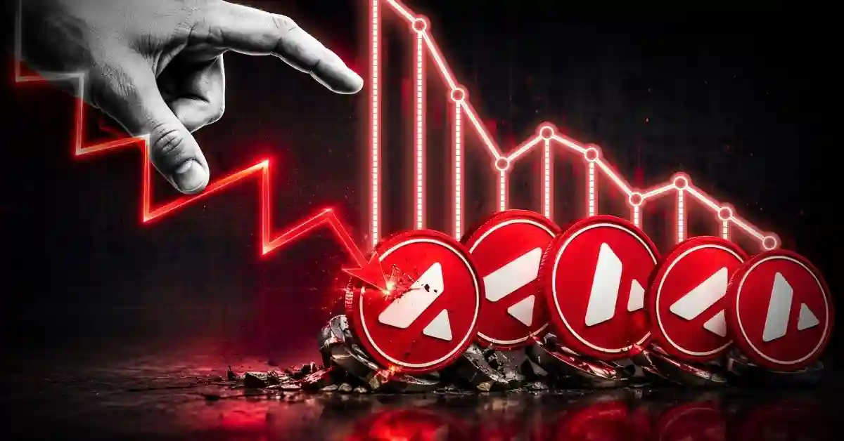 avax price faces bearish pattern avalanche staking rate climbs to 41.5 percent