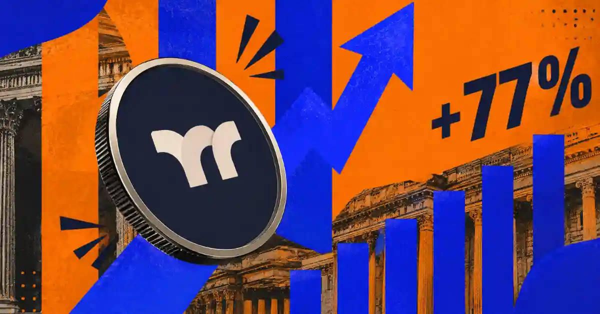Momentum (MMT) token surges by 77% in a single day as trading volume and market demand experience a sudden surge.