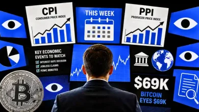Key US economic data including CPI and PPI released this week as Bitcoin targets the $69,000 level.