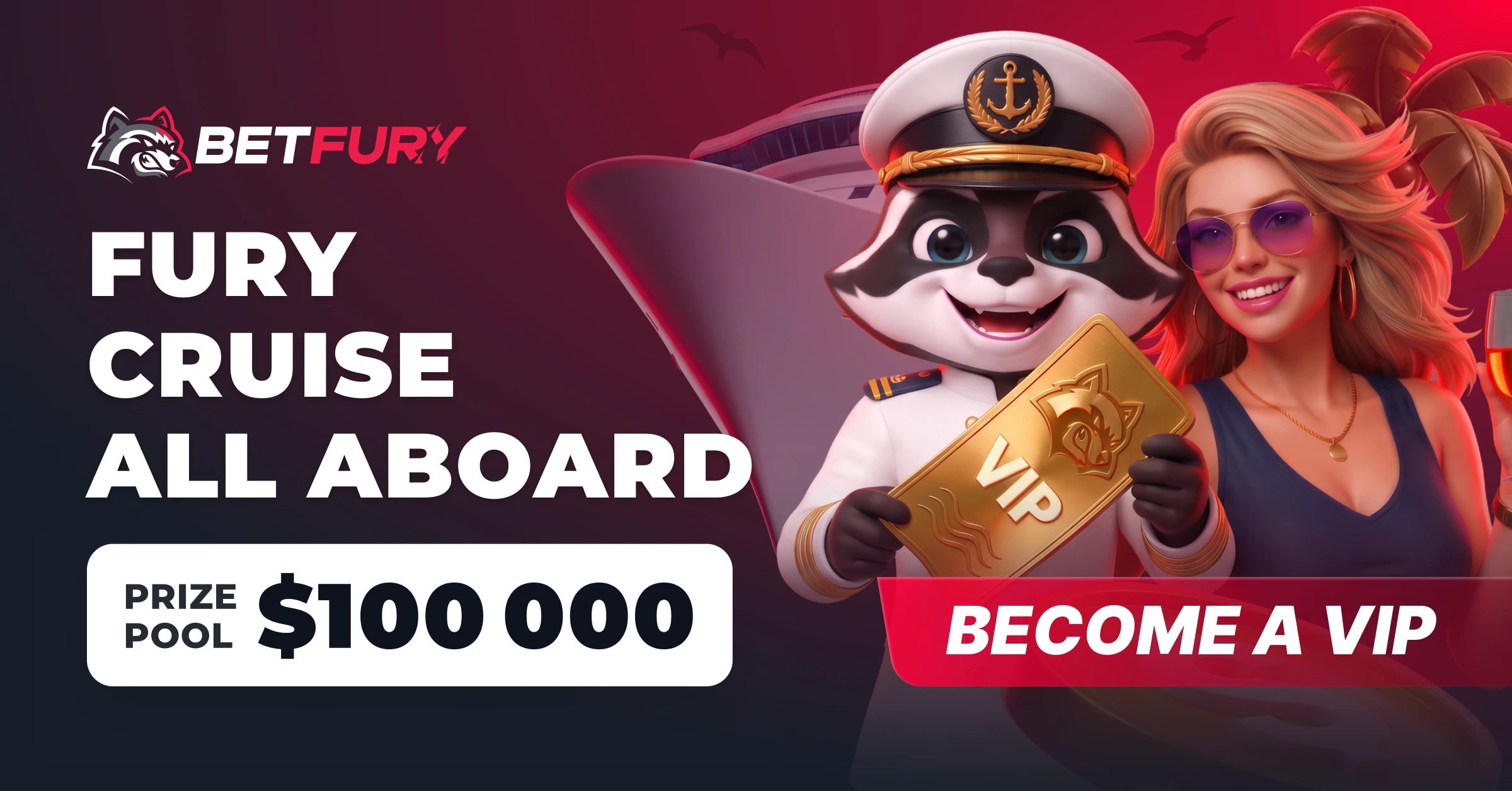 BetFury Launches Fury Cruise: Two-Week Event With $100,000 Prize Pool
