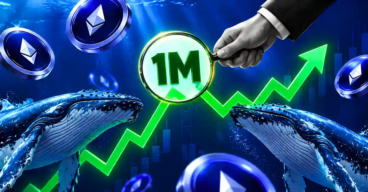 ethereum price momentum builds as 1m whale transactions surge