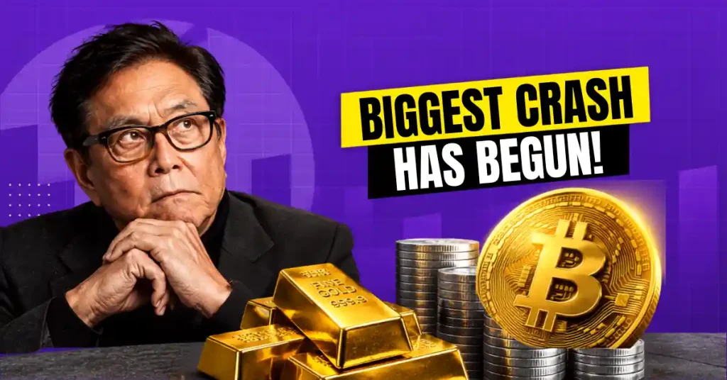 Robert Kiyosaki Warns “Biggest Crash IN History Has Started”