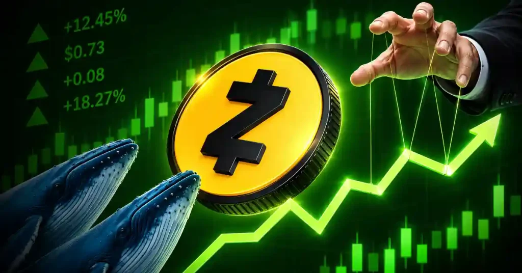 Zcash Price Rally Accelerates Past $1,300 as Whale Activity Adds to Market Momentum