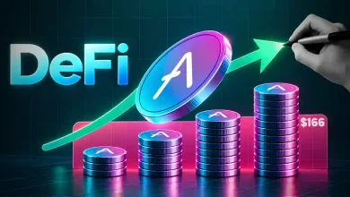 aave price surges 16 percent as tokenized stocks enter defi can aave break 200 dollars