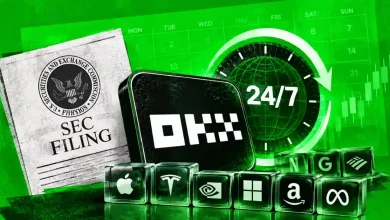 OKX Files With SEC to Bring 63 U.S. Stocks to 247 Blockchain Trading