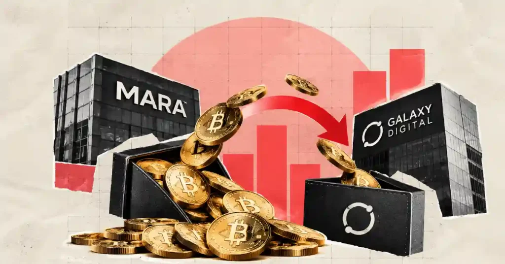 MARA Transfers $81M in Bitcoin to Galaxy Digital as Crypto Liquidation Hits $1B