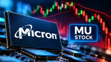 Micron stock price