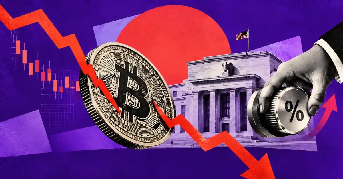 Bitcoin Falls Below $81,000 as Crypto Market Loses $89 Billion Amid Fed Rate Hike Expectations