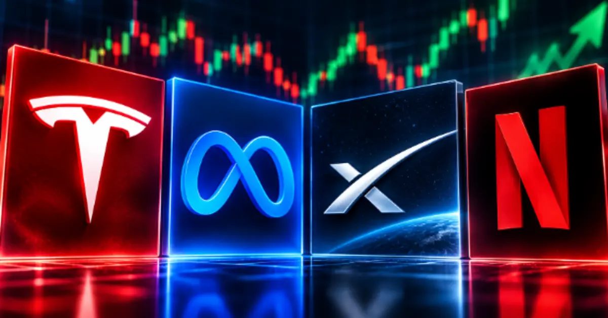 Tesla, Meta, Netflix Face Critical Earnings Tests This Week