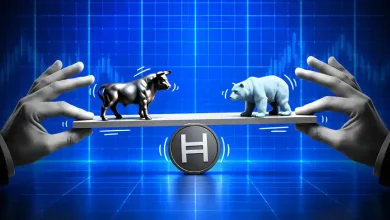 hedera hbar bulls face a critical test as bears resist the rally is a return to 0.1 dollars still on the horizon