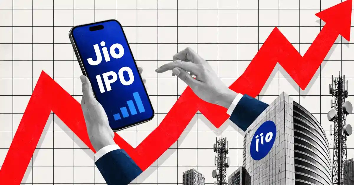 What is the Jio Platforms IPO GMP before listing?